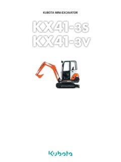 kubota kx41-3 mini excavator specs|kubota kx41 3v manual.